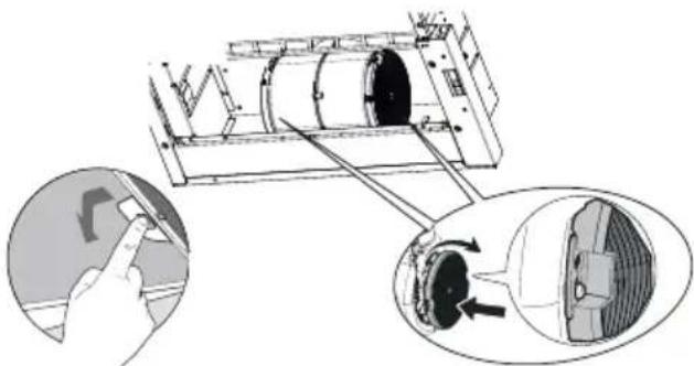 BEKO HNT61310WH - Söefiltri vahetamine - 1