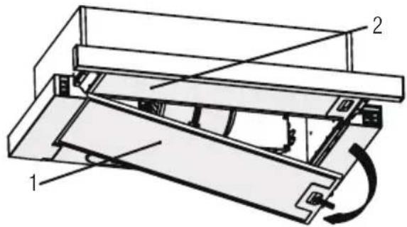 BEKO HNT61310WH - Nettoyage du filtre à graisse - 1