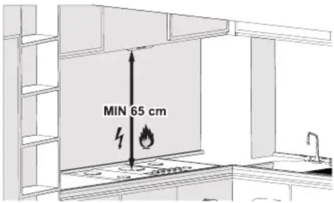 BEKO HNT61310WH - Positionierung des Geräts - 1