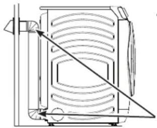 GE PFD95ESPWDS - EXHAUSTING THE DRYER (cont.) - 2