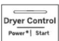 GE PFW955SPWDS - como utilizar la funciona de control Dryer Control de la secadora (en algunos modelos) - 3