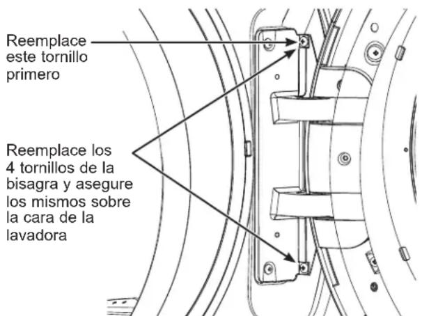 GE PFW955SPWDS - RETIRE EL ENSAMBLE DE LA PUERTA - 1