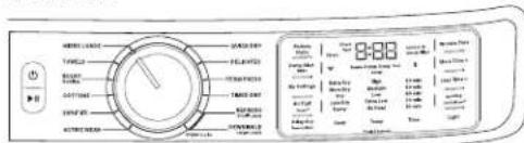 GE PFW955SPWDS - Comment utiliser la fonction de contrôle Dryer Control de la séchuse (certains modèles) - 5