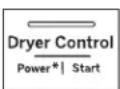 GE PFW955SPWDS - como utilizar la funciona de control Dryer Control de la secadora (en algunos modelos) - 2