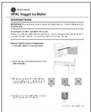 GE Profile Opal OPAL01GHWSS - Contact Us - 2
