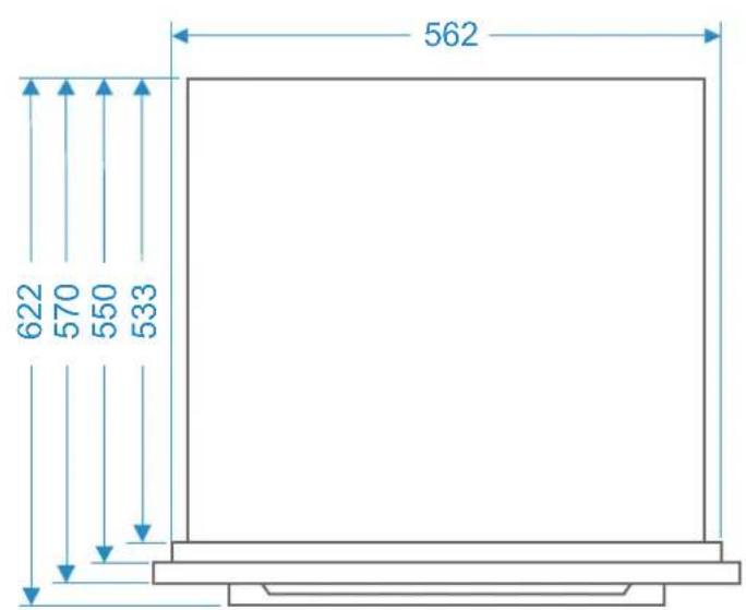 Pando PHB-841 - DIMENSIONES PHB-841 - 3