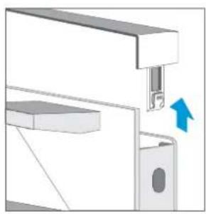 Pando PHTV-862 - Remove the oven door as shown above. - 2