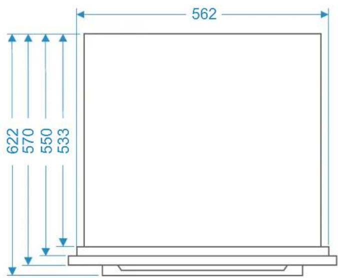 Pando PHB-861 - DIMENSÕES PHB-841 - 3