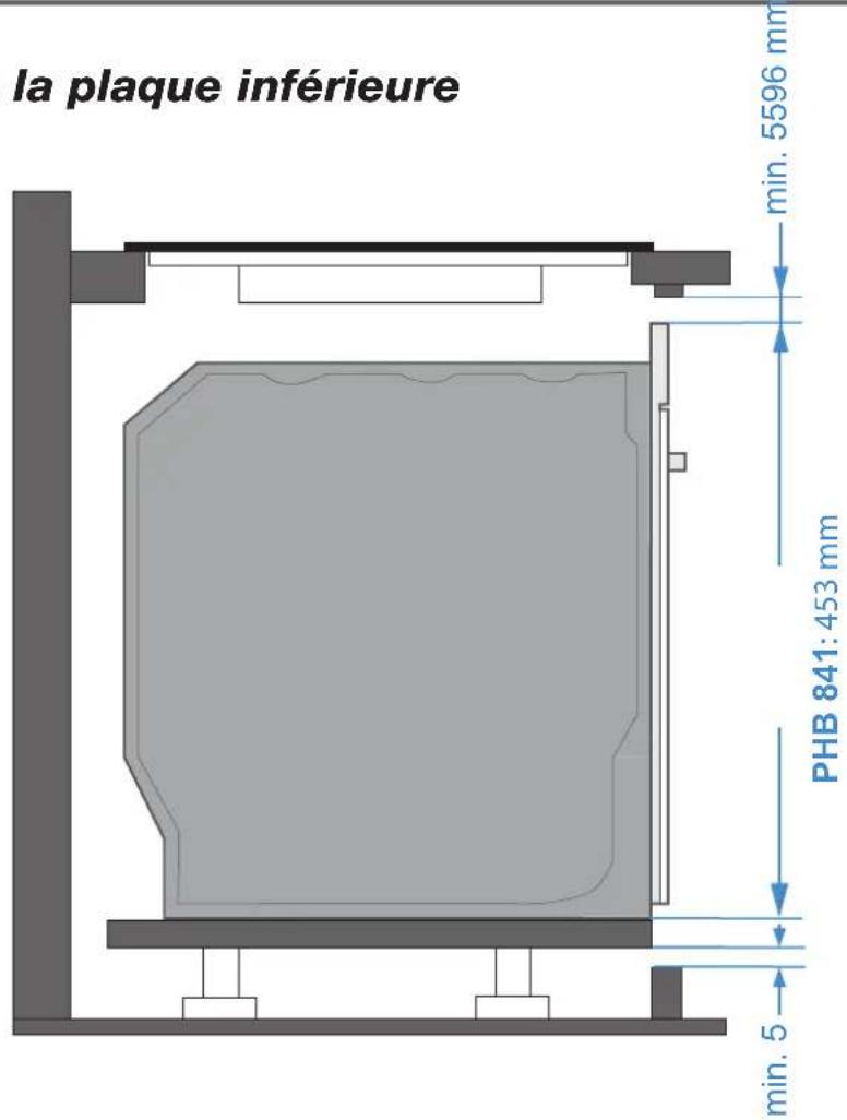 Pando PHB-861 - Installation sous le comptoir - 2