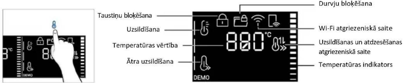 HAIER H6 ID46R5YTB - TEMPERATÜRAS IZVÉLNE - 1