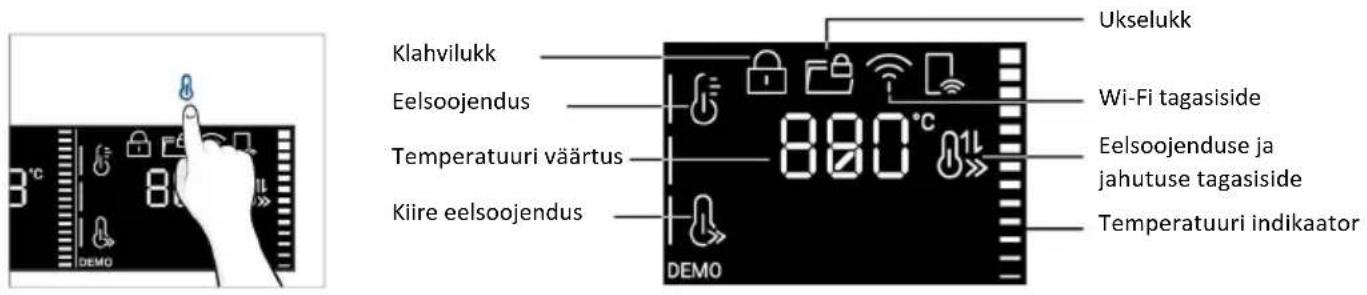HAIER H6 ID46R5YTB - TEMPERATUURI MENÜÜ - 1