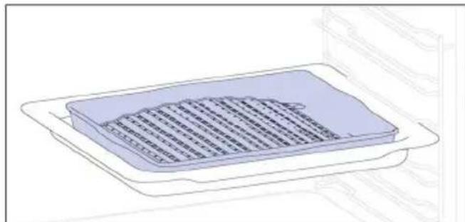 HAIER H6 ID46R5YTB - Podwójna taca – tryb grillowania - 1