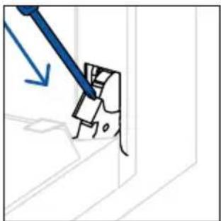 HAIER H6 ID46R5YTB - OUTSIDE THE OVEN: removal and cleaning the glass door - 14