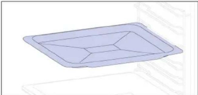 HAIER H6 ID46R5YTB - Blacha do pieczenia - 1