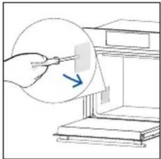 HAIER H6 ID46R5YTB - Changing the lateral bulb: - 2