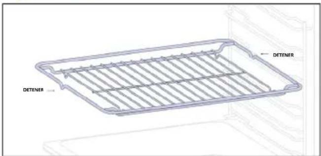 HAIER H6 ID46R5YTB - Rejilla metálica - 1