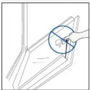 HAIER H6 ID46R5YTB - OUTSIDE THE OVEN: removal and cleaning the glass door - 7