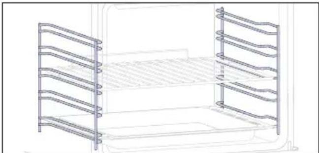 HAIER H6 ID66G3HTB - Lateral wire grids (only if present\*) - 1