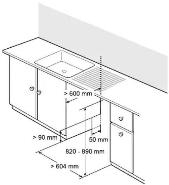 LG DF030FL - Seleccionar la ubicació adequada - 1