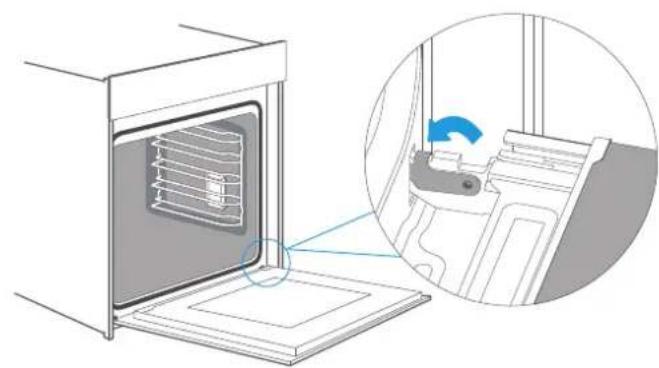 Pando PHP-864 - Assembly of the oven door - 1