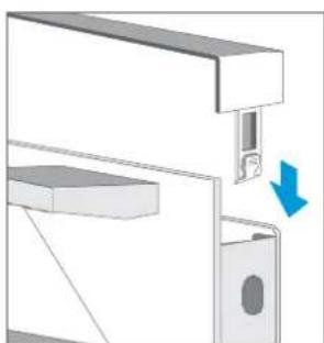 Pando PHP-864 - Extraiga la puerta del hora como se indica más arriba. - 3