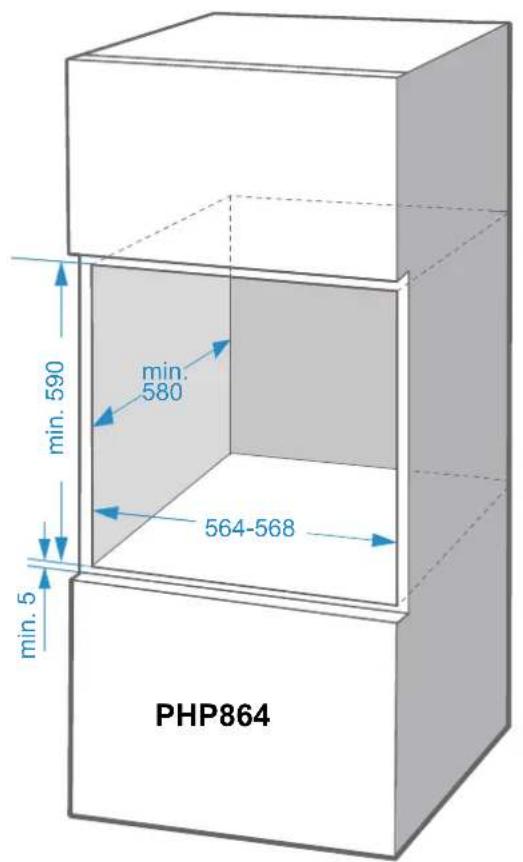 Pando PHP-864 - Instalacion En Columna - 2