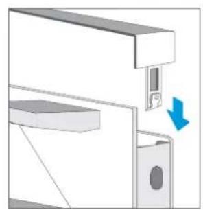 Pando PHP-864 - Remove the oven door as shown above. - 3