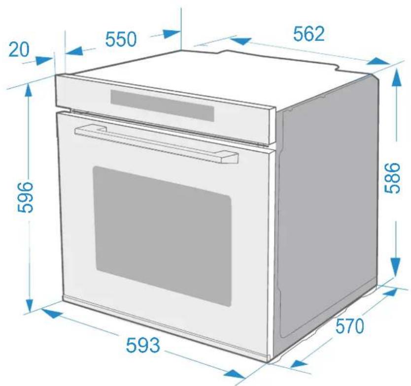Pando PHP-864 - PRODUCT DIMENSIONS PHB-861, PHTV-862, PHP-864 - 3