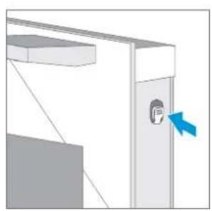 Pando PHP-864 - Remove the oven door as shown above. - 1