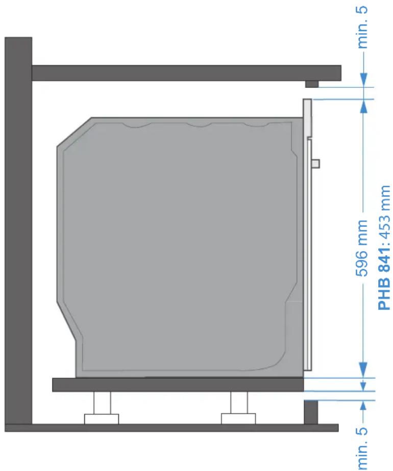 Pando PHP-864 - Under-counter installation - 1
