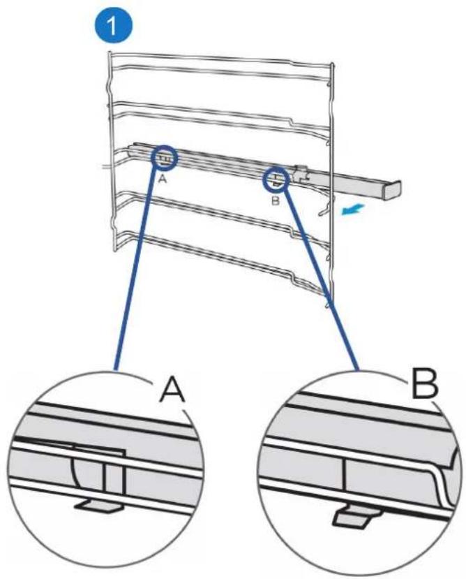 Pando PHP-864 - Fixing the telescopic slides - 1