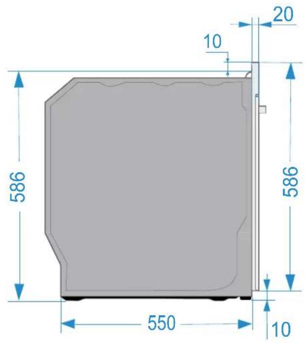 Pando PHP-864 - PRODUCT DIMENSIONS PHB-861, PHTV-862, PHP-864 - 2