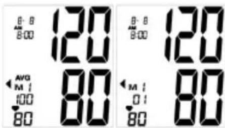 HOMEDICS BPA-P200 - Recalling Measurements in Memory: - 2