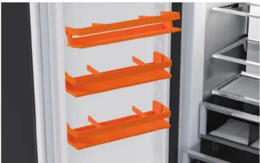 Fisher & Paykel RS1884FLJE1 - Production de glaçons supplémentaires - 2