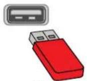 PIONEER PN24-551-24U - Connexion d'une clé USB flash - 1