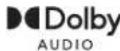 PIONEER PN24-551-24U - Reconnaissance de l'avis de licence et de la marque de commerce de Dolby - 2