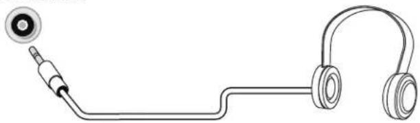 PIONEER PN24-551-24U - Connexion d'un casque d'écoute - 1
