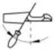AL-KO CS 3635 - Chain maintenance table - 1