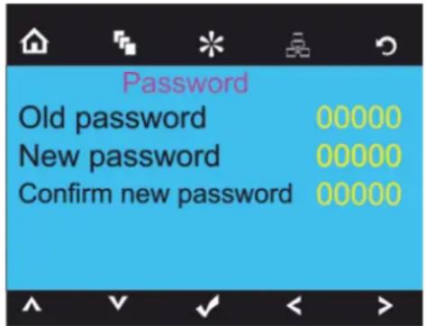 INFINITY iM-2515 - Set password (réglage du mot de passe) - 1