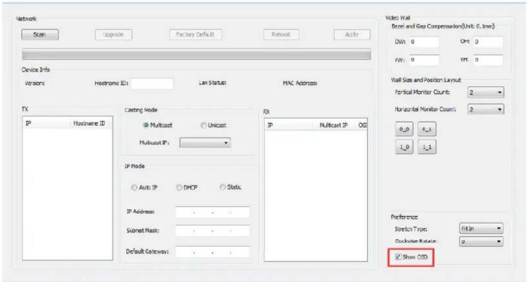 Ecler VEO-XRI2L - Configuration du mode mur d'images avec Control Centre - 3