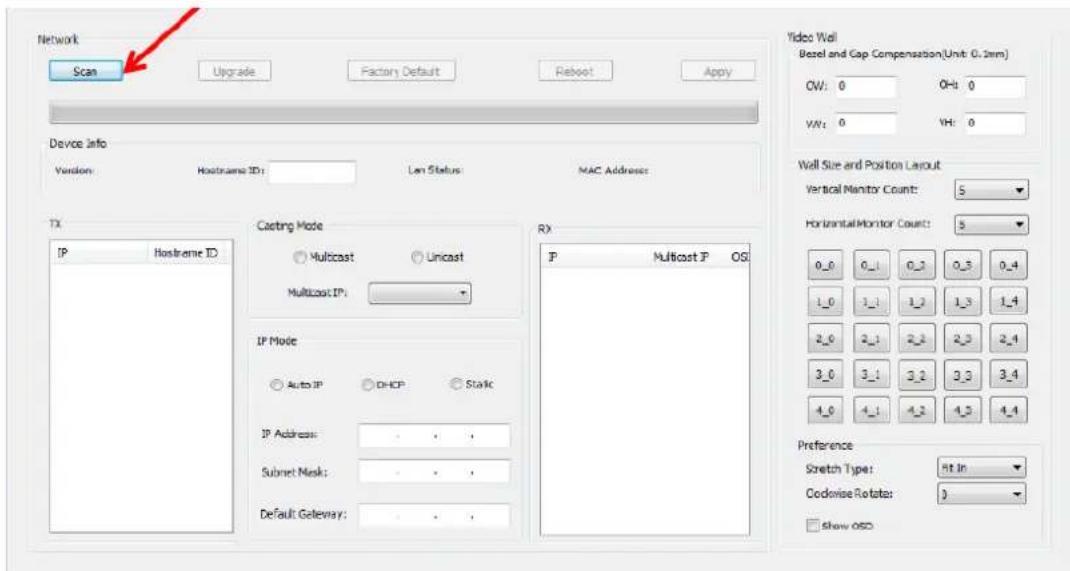 Ecler VEO-XRI2L - Comment trouver des appareils avec Control Centre - 1