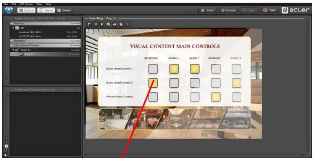 Ecler VEO-XRI2L - Comment ajouter des fonctions de contrôle à un panneau de commande par l'utilisateur (UCP - User Control Panel) - 1