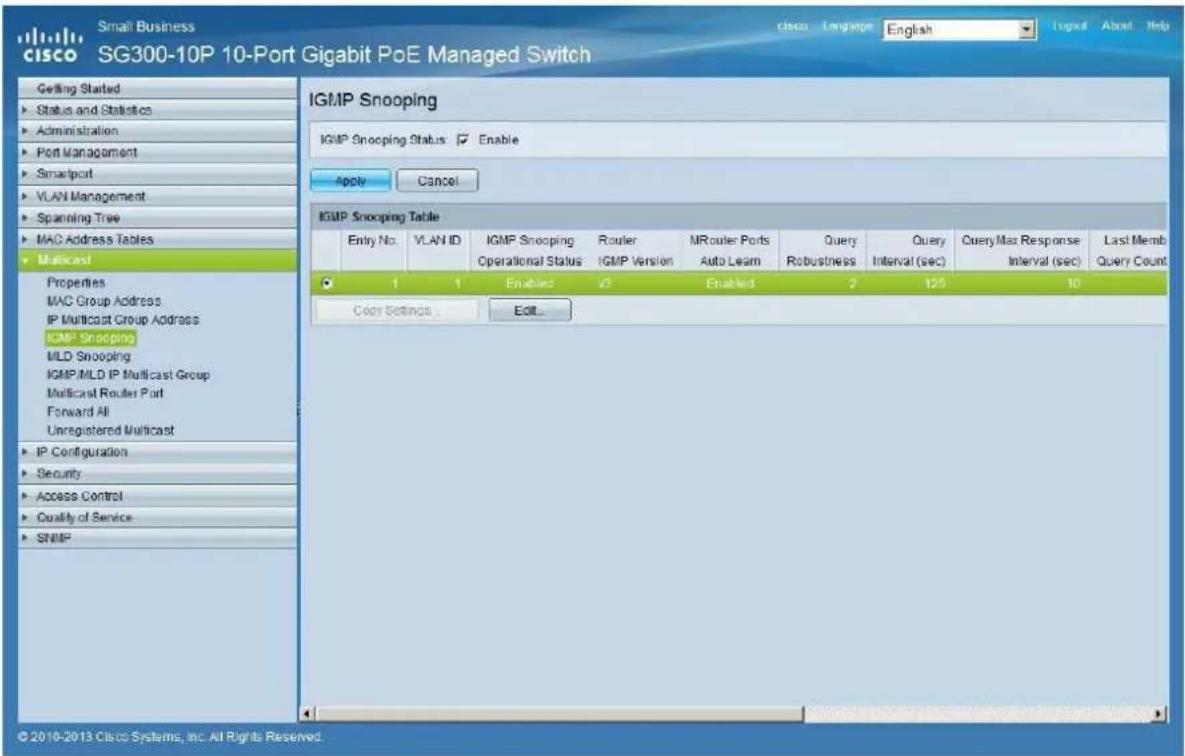 Ecler VEO-XRI2L - ENABLING IGMP PROTOCOL - 3