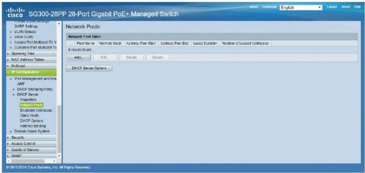 Ecler VEO-XRI2L - CONFIGURING THE DHCP SERVER - 2