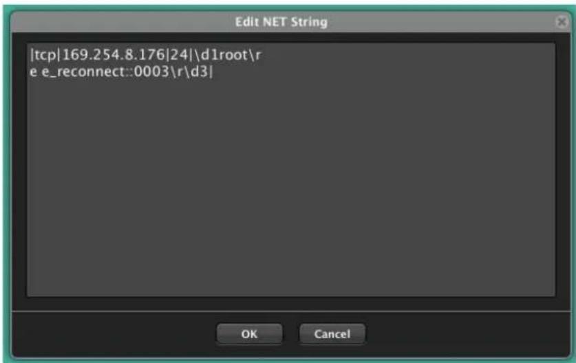 Ecler VEO-XRI2L - Exemples de chaînes de caractères Net String dans Ecler Net Manager - 1