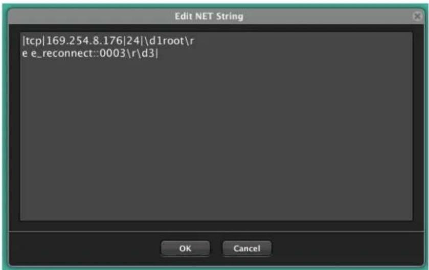 Ecler VEO-XTI2L - Exemples de chaînes de caractères Net String dans Ecler Net Manager - 1