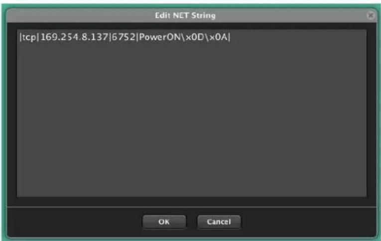 Ecler VEO-XTI2L - Exemples de chaînes de caractères Net String dans Ecler Net Manager - 4