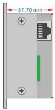 Ecler VEO-XWT44E - SCHÉMA AVEC COTES - 3
