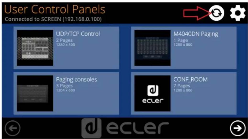 Ecler PAGENETDN - CONNEXION À UN SERVEUR UCP - 1