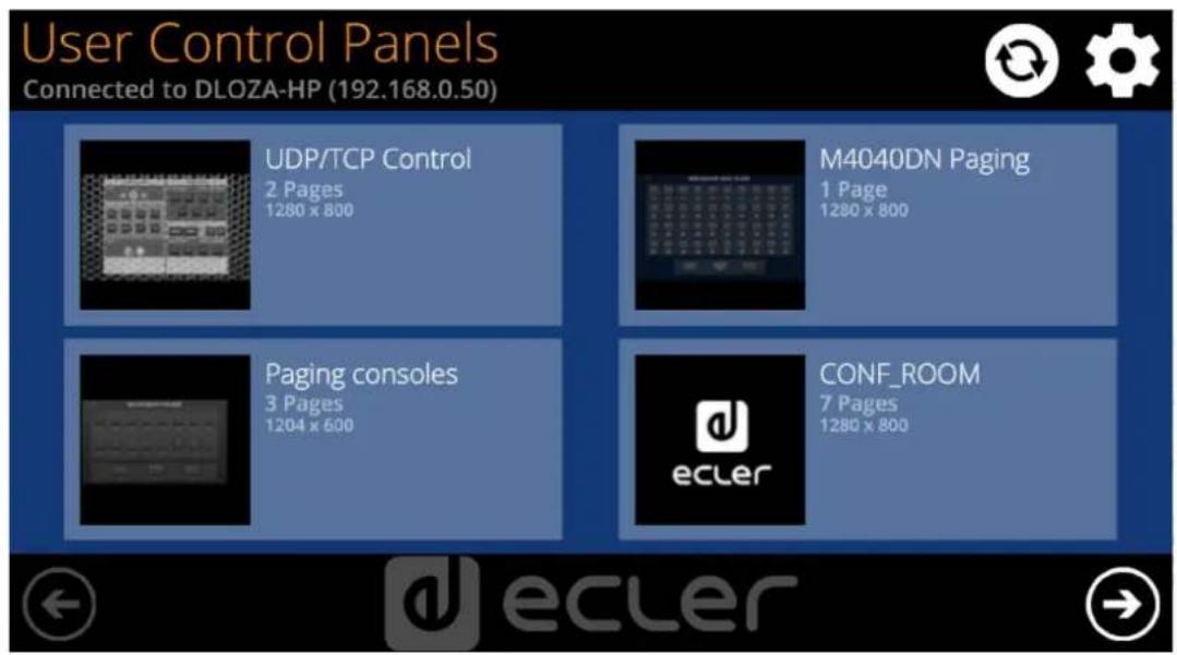 Ecler PAGENETDN - CONNEXION À UN SERVEUR UCP - 4